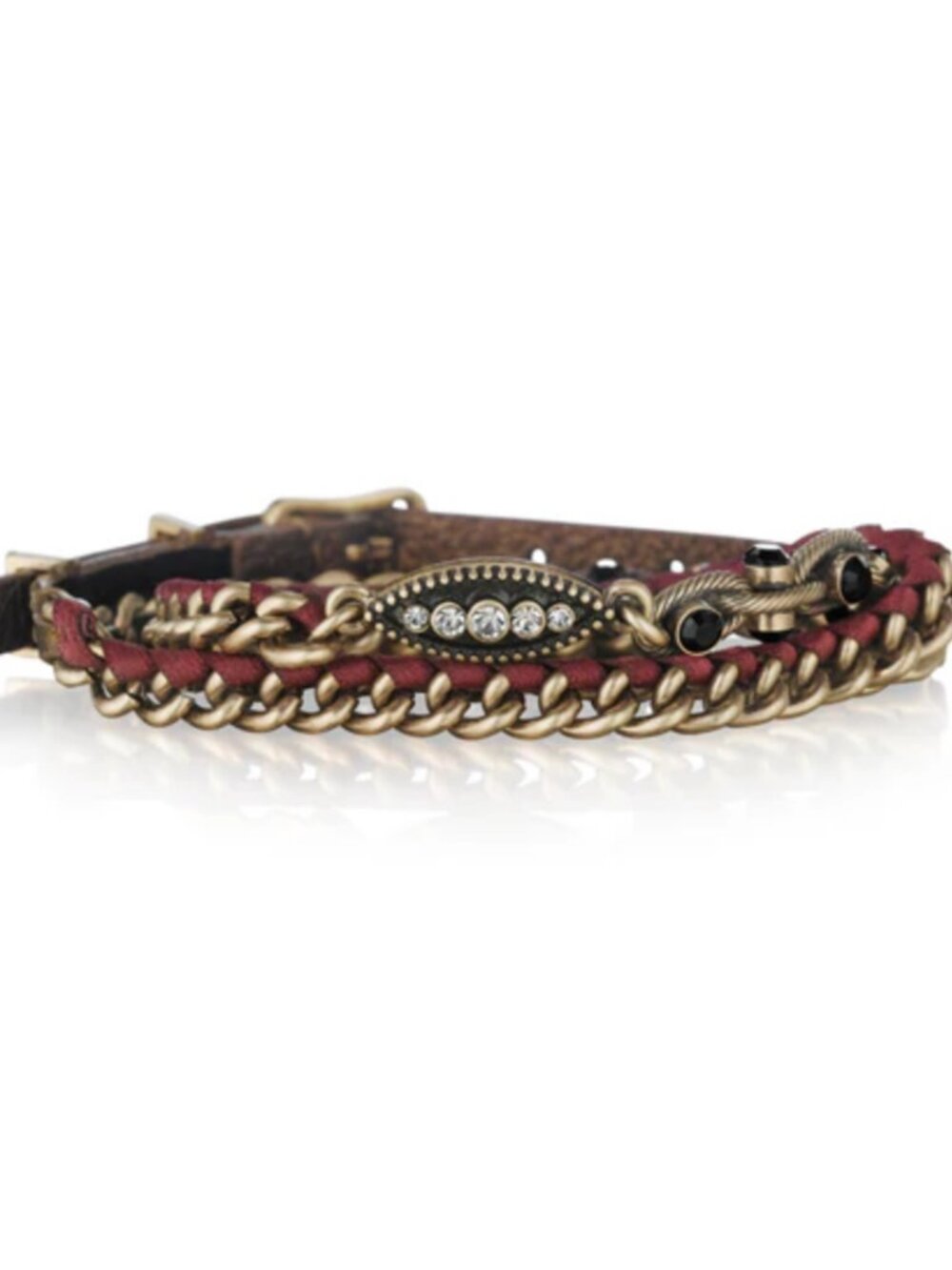 Chloe + Isabel Fair Isle Leather Wrap Bracelet